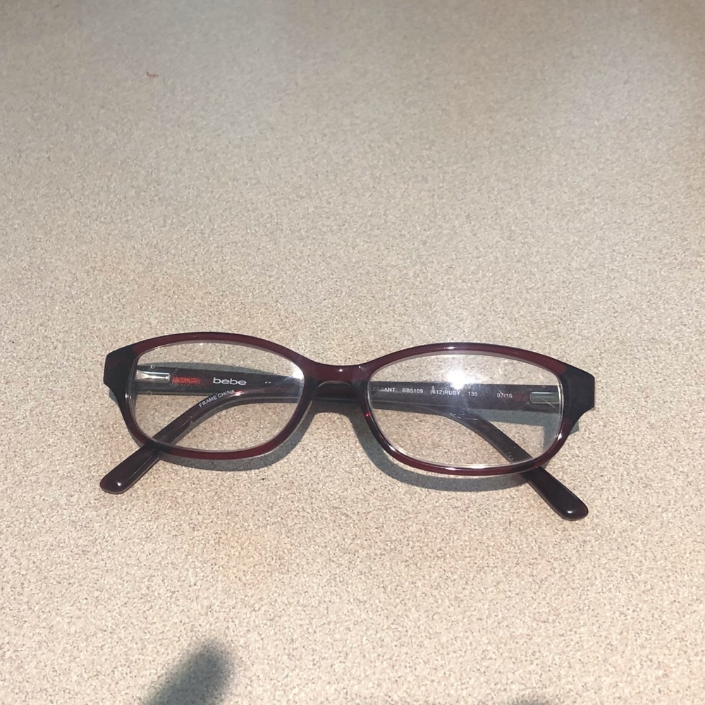 BEBE girls eye glass frames